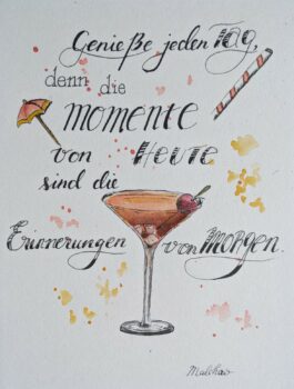 Genieße die Momente